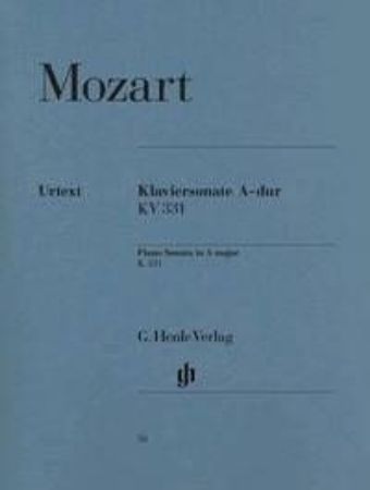 MOZART:KLAVIERSONATE A-DUR KV 331