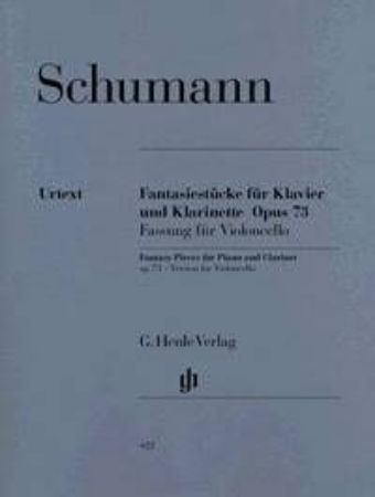 Slika SCHUMANN:FANTASIESTUCKE OP.73 VERSION FOR VIOLONCELLO