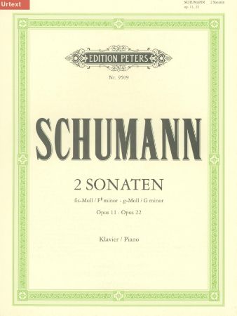 SCHUMANN:2 SONATEN OP.11,OP.22 FIS-MOLL/G-MOLL