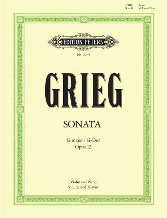 GRIEG:SONATE NO.2 OP.13 G- DUR VIOLINE AND PIANO