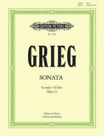 Slika GRIEG:SONATE NO.2 OP.13 G- DUR VIOLINE AND PIANO