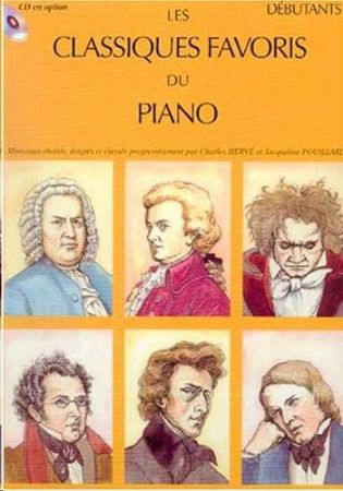 Slika LES CLASSIQUES FAVORIS DU PIANO DEBUTANTS