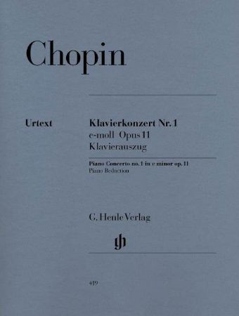 CHOPIN:PIANO CONCERTO/KLAVIERKONZERT NR.1 OP.11