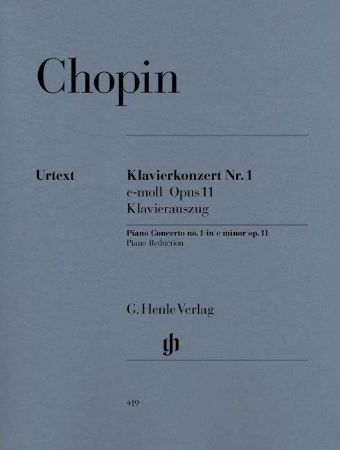 Slika CHOPIN:PIANO CONCERTO/KLAVIERKONZERT NR.1 OP.11