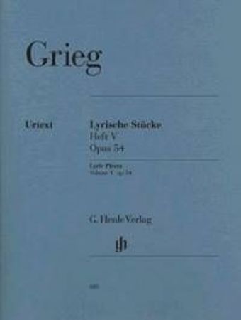 GRIEG:LYRIC PIECES VOL.5 OP.54