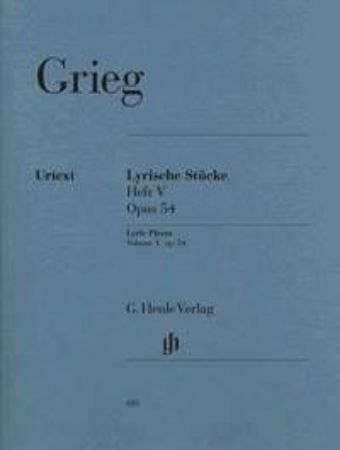 Slika GRIEG:LYRIC PIECES VOL.5 OP.54