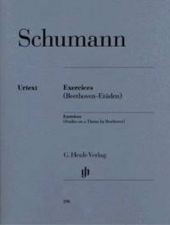 SCHUMANN:EXERCICES (BEETHOVEN ETUDEN)