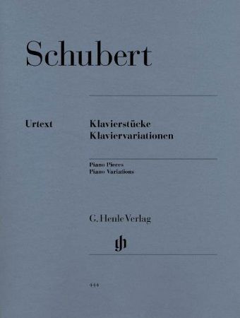 Slika SCHUBERT:KLAVIERSTUCKE-VARIATIONEN