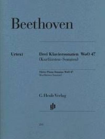 Slika BEETHOVEN:3 PIANO SONATAS WO 047