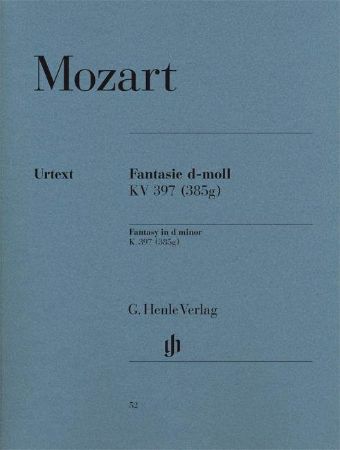 Slika MOZART:FANTASIE D-MOLL KV 397