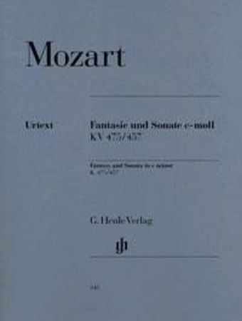 MOZART:FANTASIE UND SONATE C-MOLL KV 475/457