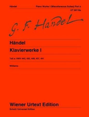 Slika HANDEL:PIANO WORKS VOL1 PART A