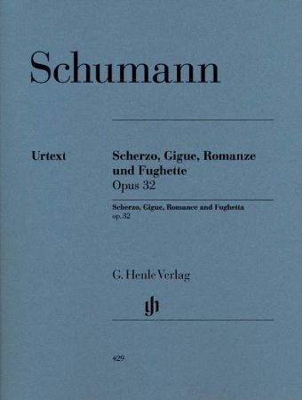 Slika SCHUMANN:SCHERZO, GIGUE OP.32