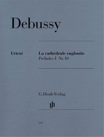 Slika DEBUSSY:LA CATHEDRALE ENGLOUTIE PRELUDES 1 NO.10