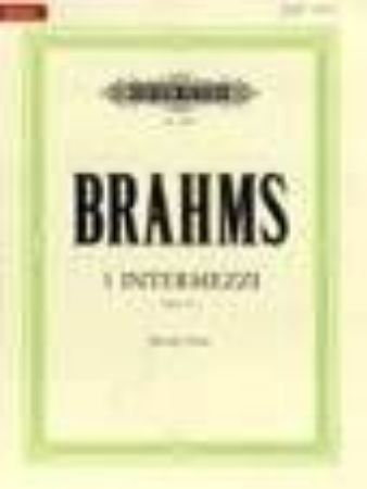 BRAHMS:3 INTERMEZZI OP.117