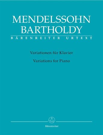 Slika MENDELSSOHN:VARIATIONS FOR PIANO