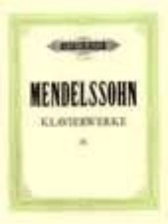 Slika MENDELSSOHN:KLAVIERWERKE 3