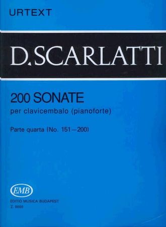 Slika SCARLATTI:200 SONATE PIANO NO.151-200