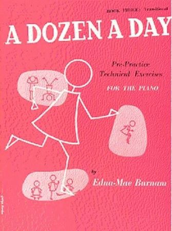 BURNAM:A DOZEN A DAY 3 PIANO