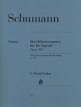 SCHUMANN:THREE PIANO SONATAS OP.118