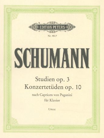 Slika SCHUMANN:STUDIEN OP.3,KONZERTETUDEN OP.10