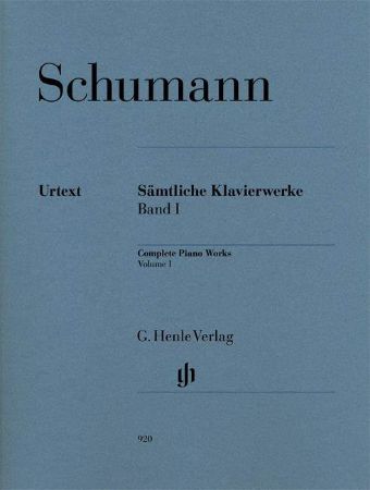 Slika SCHUMANN:KLAVIERWERKE BAND 1