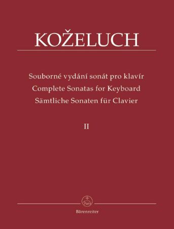 Slika KOŽELUCH:COMPLETE SONATAS 2