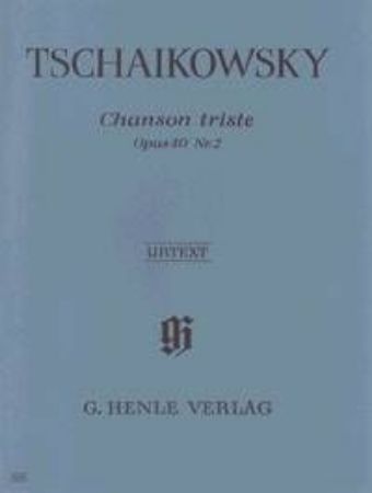 Slika TSCHAIKOWSKY:CHANSON TRISTE op.40 no.2