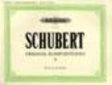 SCHUBERT:ORIGINAL KOMPOSITIONEN II