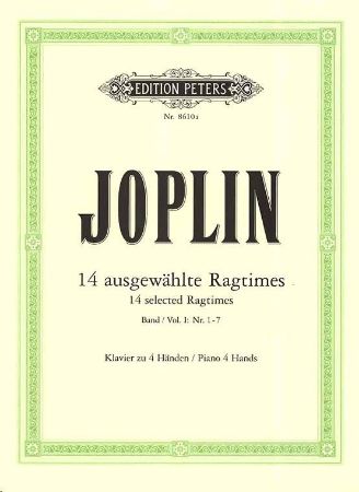 Slika JOPLIN:14 SELECTED RAGTIMES 4HANDS