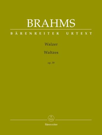 BRAHMS:WALZER OP.39 FOR PIANO
