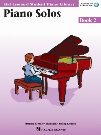 Slika HAL LEONARD STUDENT  PIANO SOLOS BOOK  2+ AUDIO ACCESS