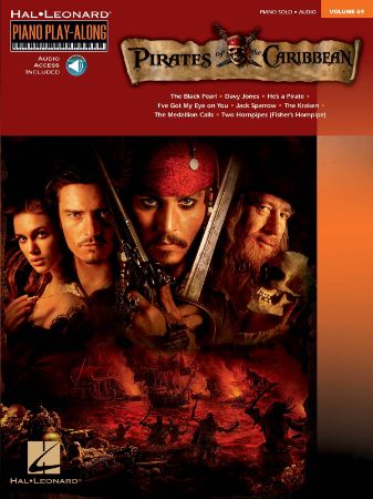 Slika PIRATES OF THE CARIBBEAN PIANO PLAY ALONG + AUDIO ACCESS