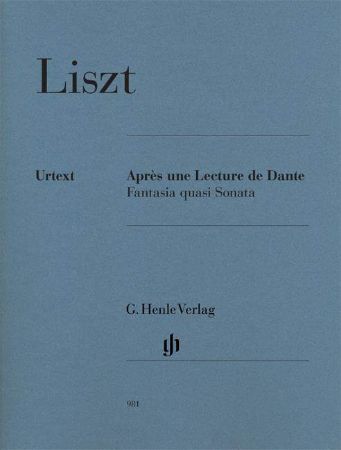 Slika LISZT:APRES UNE LECTURE DE DANTE