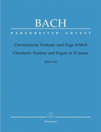 Slika BACH J.S.:CROMATIC FANTASY AND FUGUE IN D MINOR