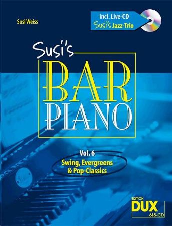 Slika WEISS:SUSI'S BAR PIANO VOL.6 +CD