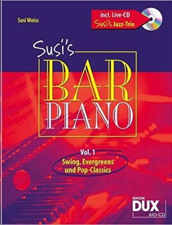 WEISS:SUSI'S BAR PIANO VOL.1 +CD