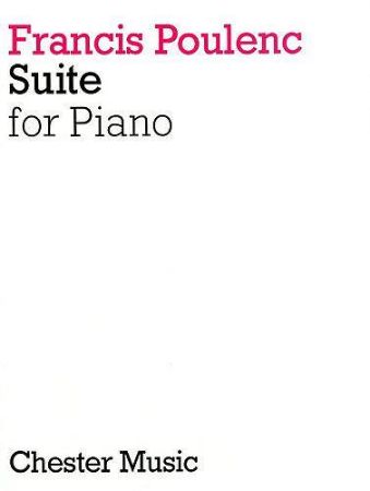 POULENC:SUITE FOR PIANO