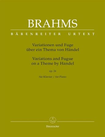 BRAHMS:VARIATIONS AND FUGUE ON A THEME BY HANDEL OP.24