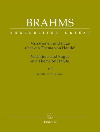 Slika BRAHMS:VARIATIONS AND FUGUE ON A THEME BY HANDEL OP.24