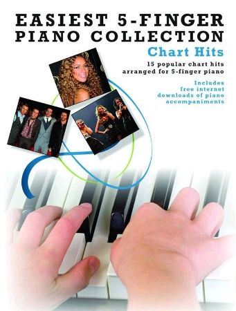 Slika EASIEST 5-FINGER PIANO COLLECTION CHART HITS
