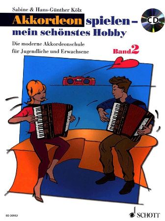 KOLZ:AKKORDEON SPIELEN MEIN SCHONSTES HOBBY +CD 2