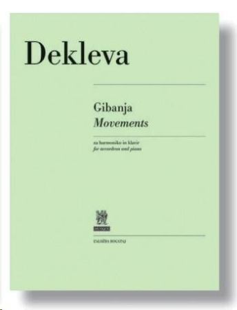 Slika DEKLEVA:GIBANJA ZA HARMONIKO IN KLAVIR