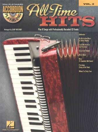 PLAY ALONG ALL TIME HITS +CD FOR ACCORDION