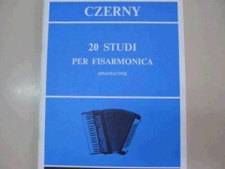 Slika CZERNY:20 STUDY PER FISARMONICA