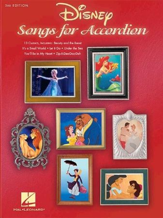 Slika DISNEY SONGS FOR ACCORDION 