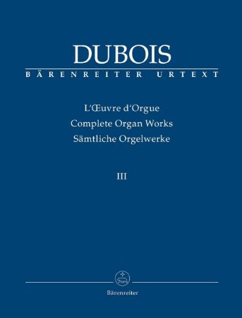 Slika DUBOIS:COMPLETE ORGAN WORKS 3