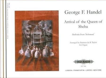 HANDEL:ARRIVAL OF THE QUEEN OF SHEBA ORGAN