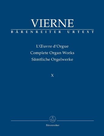 VIERNE:COMPLETE ORGAN WORKS 10