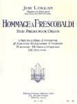 LANGLAIS:HOMMAGE A FRESCOBALDI POUR ORGUE